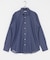 LIFE STYLE TAILOR　ショートワイドデニムライクシャツ