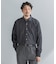 LIFE STYLE TAILOR　ショートワイドデニムライクシャツ