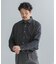 LIFE STYLE TAILOR　ショートワイドデニムライクシャツ