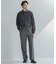 LIFE STYLE TAILOR　ショートワイドデニムライクシャツ