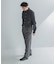 LIFE STYLE TAILOR　ショートワイドデニムライクシャツ