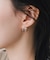 ダブルラインワンタッチフープピアス
