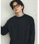 『WEB／一部店舗限定サイズ』フェイクスエードクルーネックスウェット