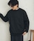 『WEB／一部店舗限定サイズ』フェイクスエードクルーネックスウェット