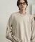 『WEB／一部店舗限定サイズ』シシュウフェイクスエードクルーネックスウェット