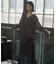 Wool V-Neck Cocoon Knit