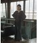 Wool V-Neck Cocoon Knit