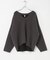 Wool V-Neck Cocoon Knit