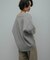 Wool V-Neck Cocoon Knit