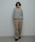 Wool V-Neck Cocoon Knit