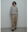 Wool V-Neck Cocoon Knit