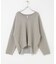 Wool V-Neck Cocoon Knit