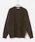 FUR WOOL CREW-NECK KNIT