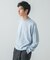 FUR WOOL CREW-NECK KNIT