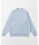 FUR WOOL CREW-NECK KNIT