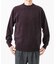 FUR WOOL CREW-NECK KNIT