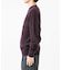 FUR WOOL CREW-NECK KNIT
