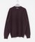 FUR WOOL CREW-NECK KNIT