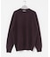 FUR WOOL CREW-NECK KNIT