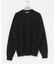 FUR WOOL CREW-NECK KNIT