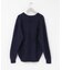 FUR WOOL V-NECK KNIT