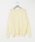FUR WOOL V-NECK KNIT