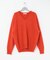 FUR WOOL V-NECK KNIT