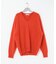 FUR WOOL V-NECK KNIT