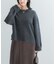 『WEB／一部店舗限定』エクストラファインサイドスリットニット