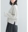 『WEB／一部店舗限定』エクストラファインサイドスリットニット