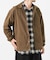 COTTON NYLON COACH JACKET