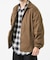 COTTON NYLON COACH JACKET
