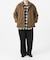 COTTON NYLON COACH JACKET