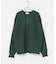 ワッフルヘンリーネックニットプルオーバー