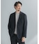 LIFE STYLE TAILOR　ウールライクツイルコンフォータブルジャケット