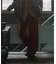 Wool Fleece Curve Pants