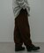 Wool Fleece Curve Pants