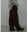 Wool Fleece Curve Pants