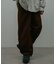 Wool Fleece Curve Pants