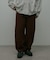Wool Fleece Curve Pants
