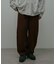 Wool Fleece Curve Pants