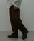 Wool Fleece Curve Pants