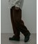 Wool Fleece Curve Pants