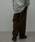 Wool Fleece Curve Pants