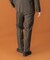 LIFE STYLE TAILOR　ウールライクツイルコンフォータブルパンツ