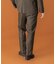 LIFE STYLE TAILOR　ウールライクツイルコンフォータブルパンツ