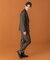 LIFE STYLE TAILOR　ウールライクツイルコンフォータブルパンツ