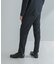 LIFE STYLE TAILOR　ウールライクツイルコンフォータブルパンツ