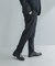 LIFE STYLE TAILOR　ウールライクツイルコンフォータブルパンツ
