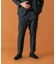 LIFE STYLE TAILOR　ウールライクツイルコンフォータブルパンツ